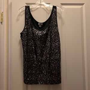 Sequin tank top